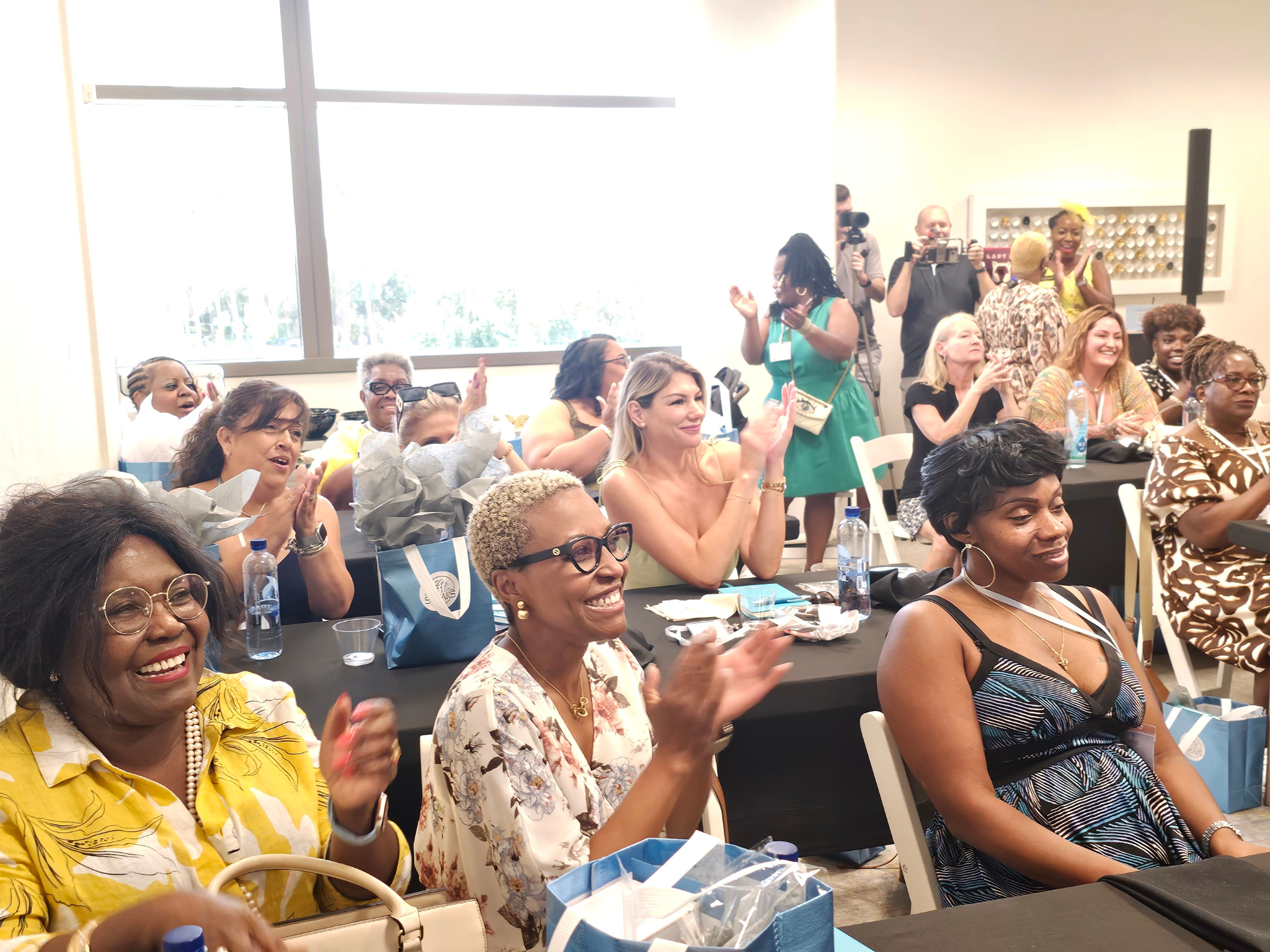 Audience at an Anita Lee speaking event